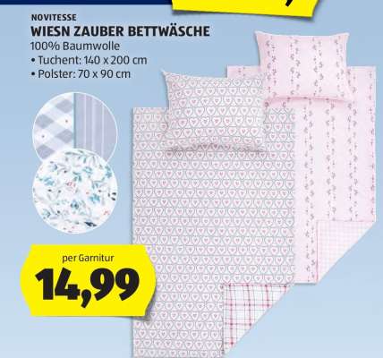 NOVITESSE WIESN ZAUBER BETTWÄSCHE