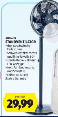 AMBIANO STANDVENTILATOR