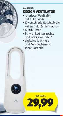 DESIGN VENTILATOR