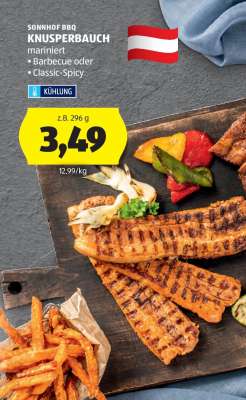 SONNHOF BBQ KNUSPERBAUCH
