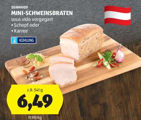 SONNHOF MINI-SCHWEINSBRATEN