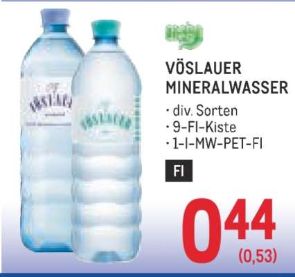 Vöslauer Mineralwasser