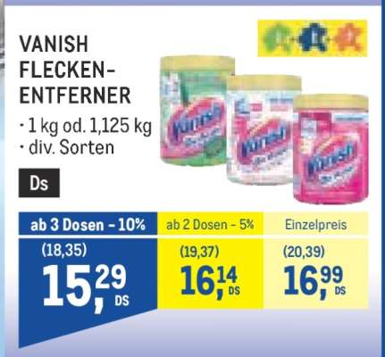Vanish Fleckenentferner