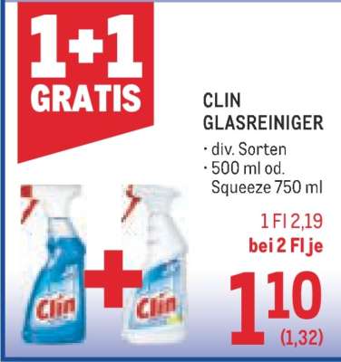 CLIN GLASREINIGER