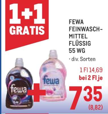FEWA FEINWASCHMITTEL FLÜSSIG 55 WG