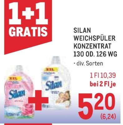 SILAN WEICHSPÜLER KONZENTRAT 130 OD. 126 WG