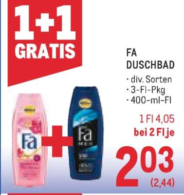 FA DUSCHBAD