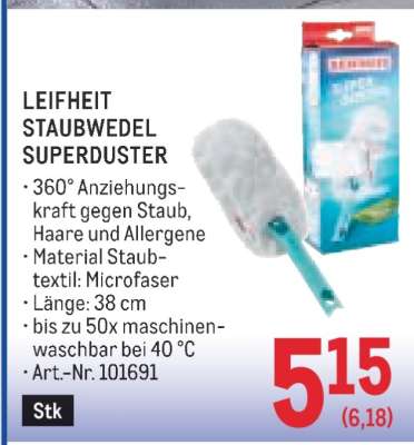 LEIFHEIT STAUBWEDEL SUPERDUSTER