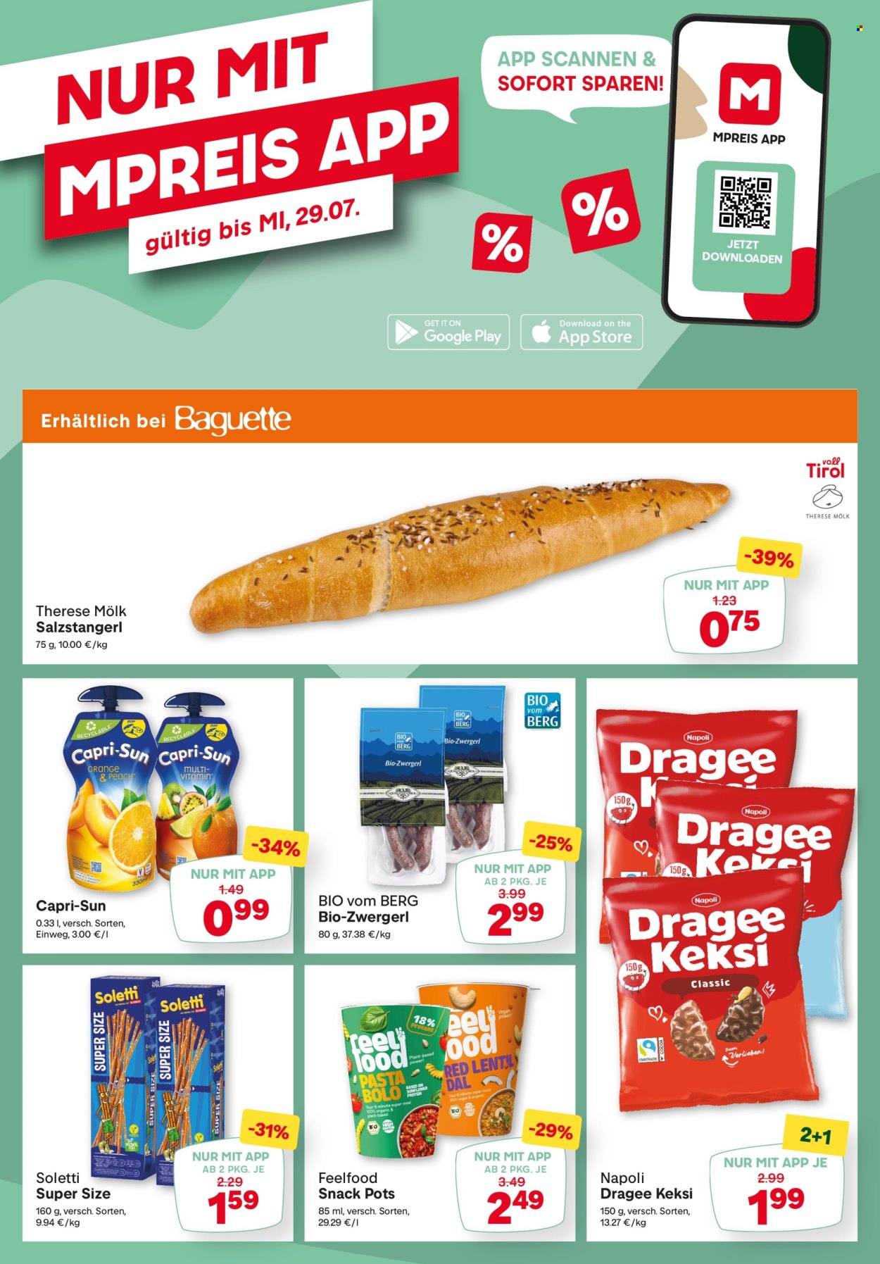 Angebote MPREIS - 23.7.2026 - 29.7.2026. Seite 17