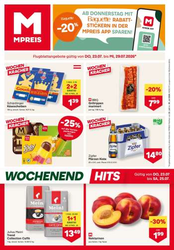 Angebote MPREIS - 23.7.2026 - 29.7.2026.