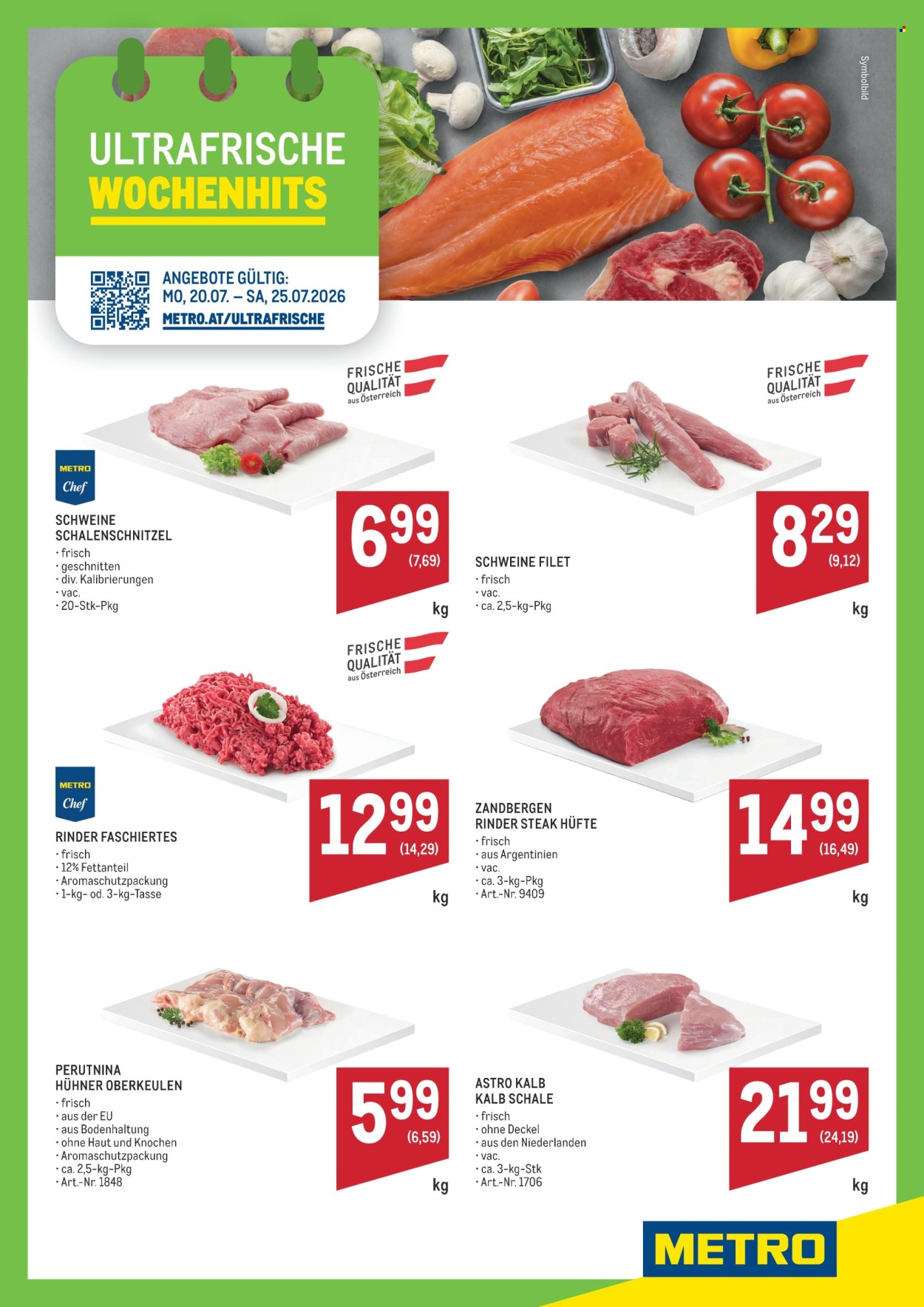 Angebote Metro - 20.7.2026 - 25.7.2026. Seite 1
