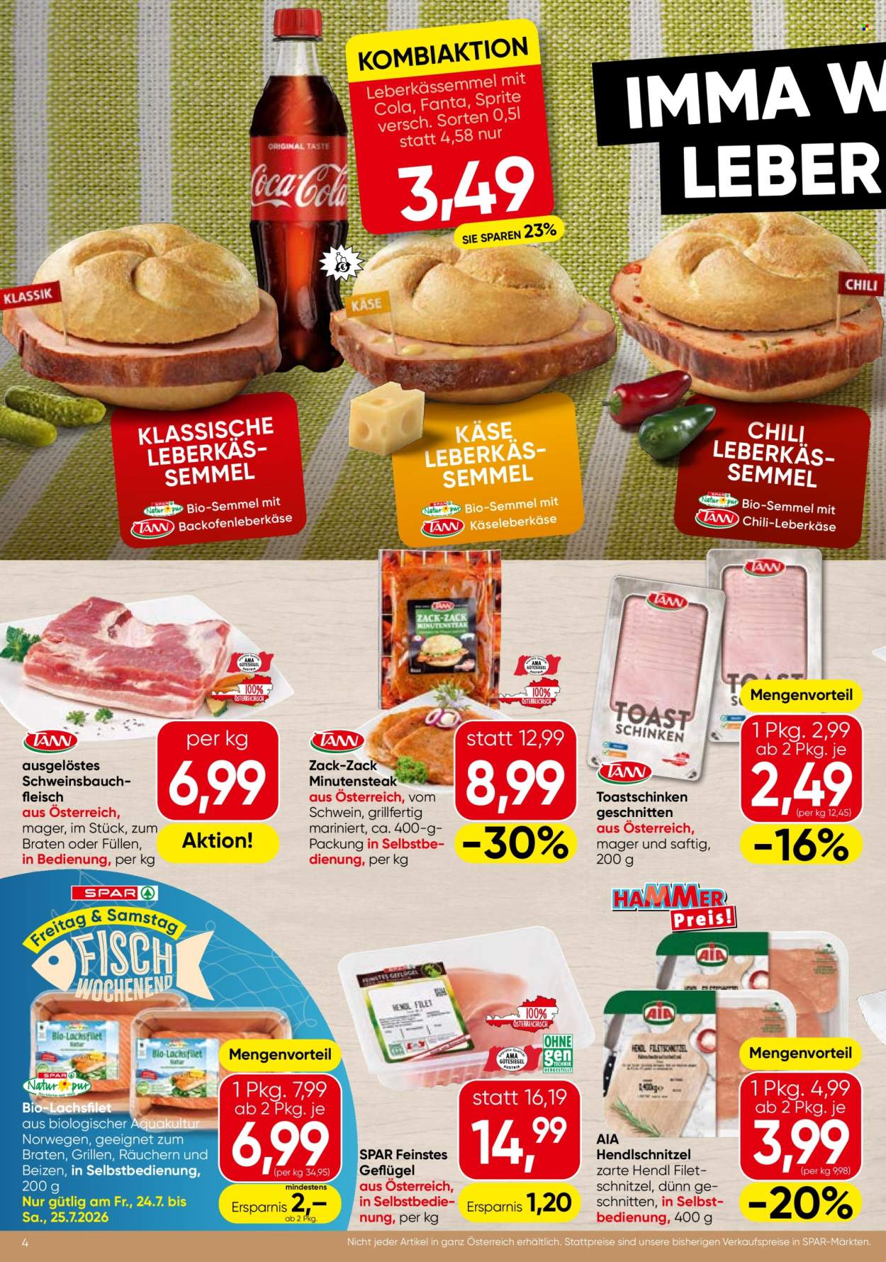 Angebote SPAR - 23.7.2026 - 29.7.2026. Seite 4