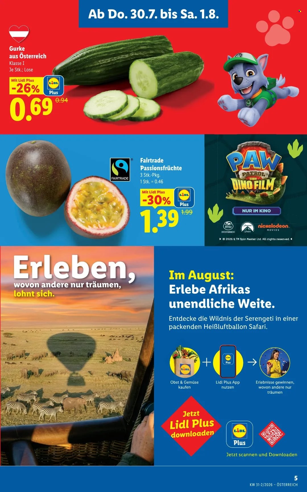 Angebote Lidl - 30.7.2026 - 5.8.2026. Seite 7