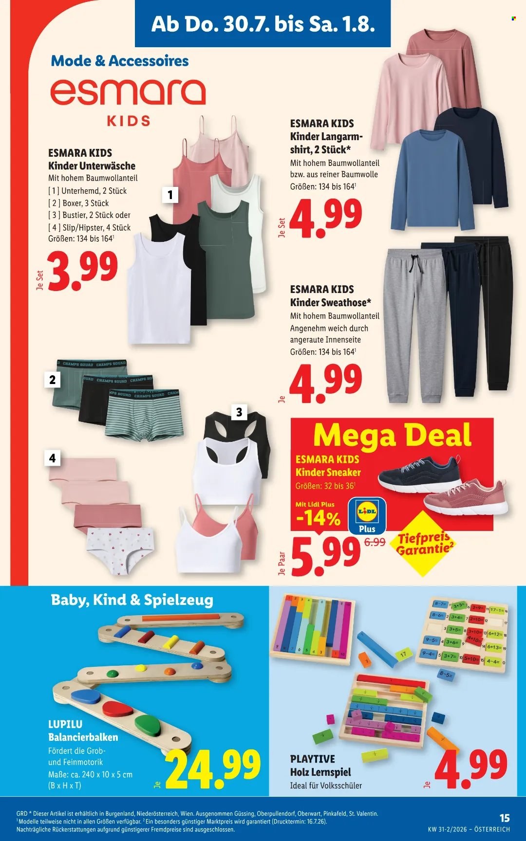 Angebote Lidl - 30.7.2026 - 5.8.2026. Seite 17