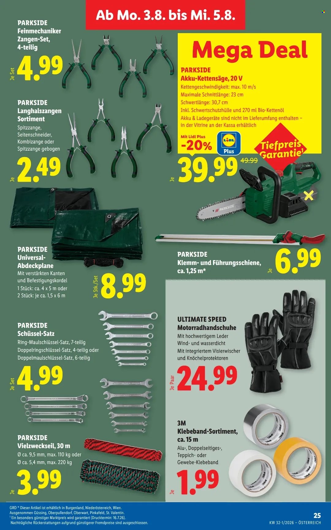 Angebote Lidl - 30.7.2026 - 5.8.2026. Seite 32
