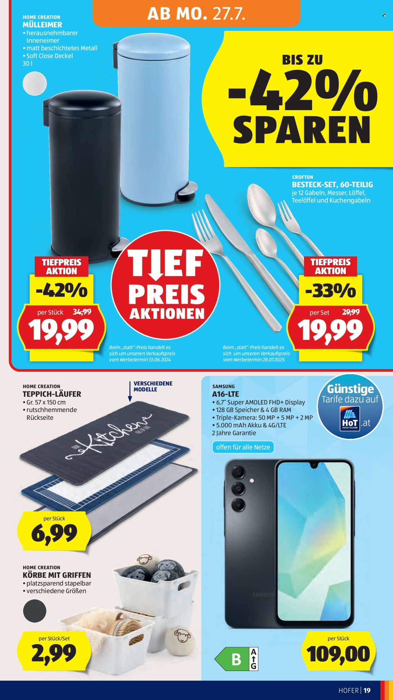 Angebote Hofer - 24.7.2026 - 6.8.2026. Seite 29