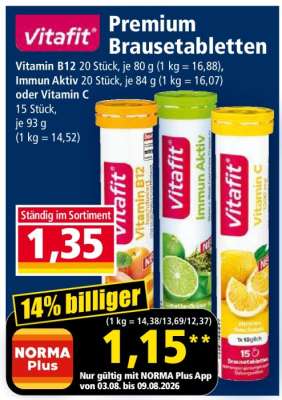 Vitafit Premium Brausetabletten