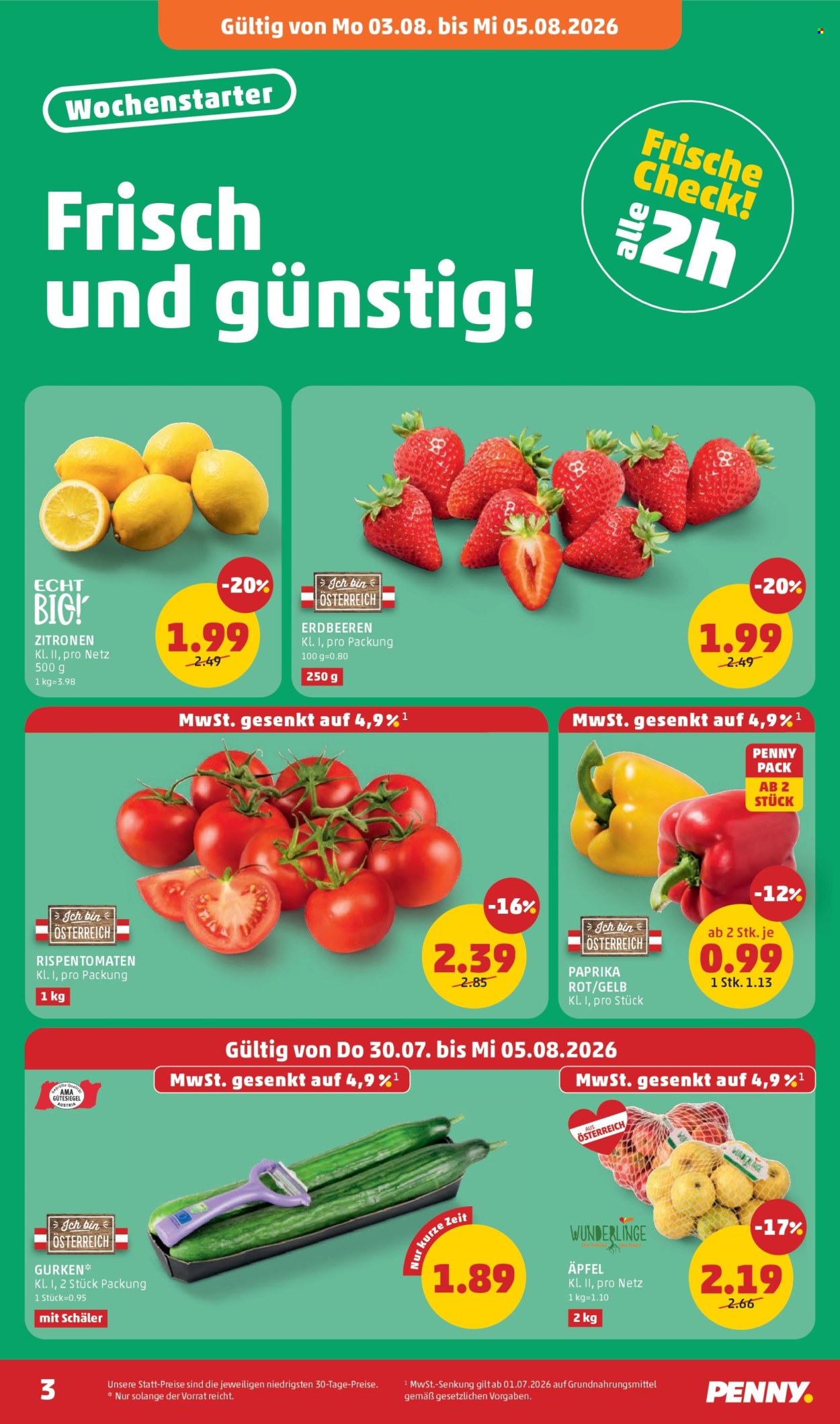 Angebote Penny - 30.7.2026 - 5.8.2026. Seite 3