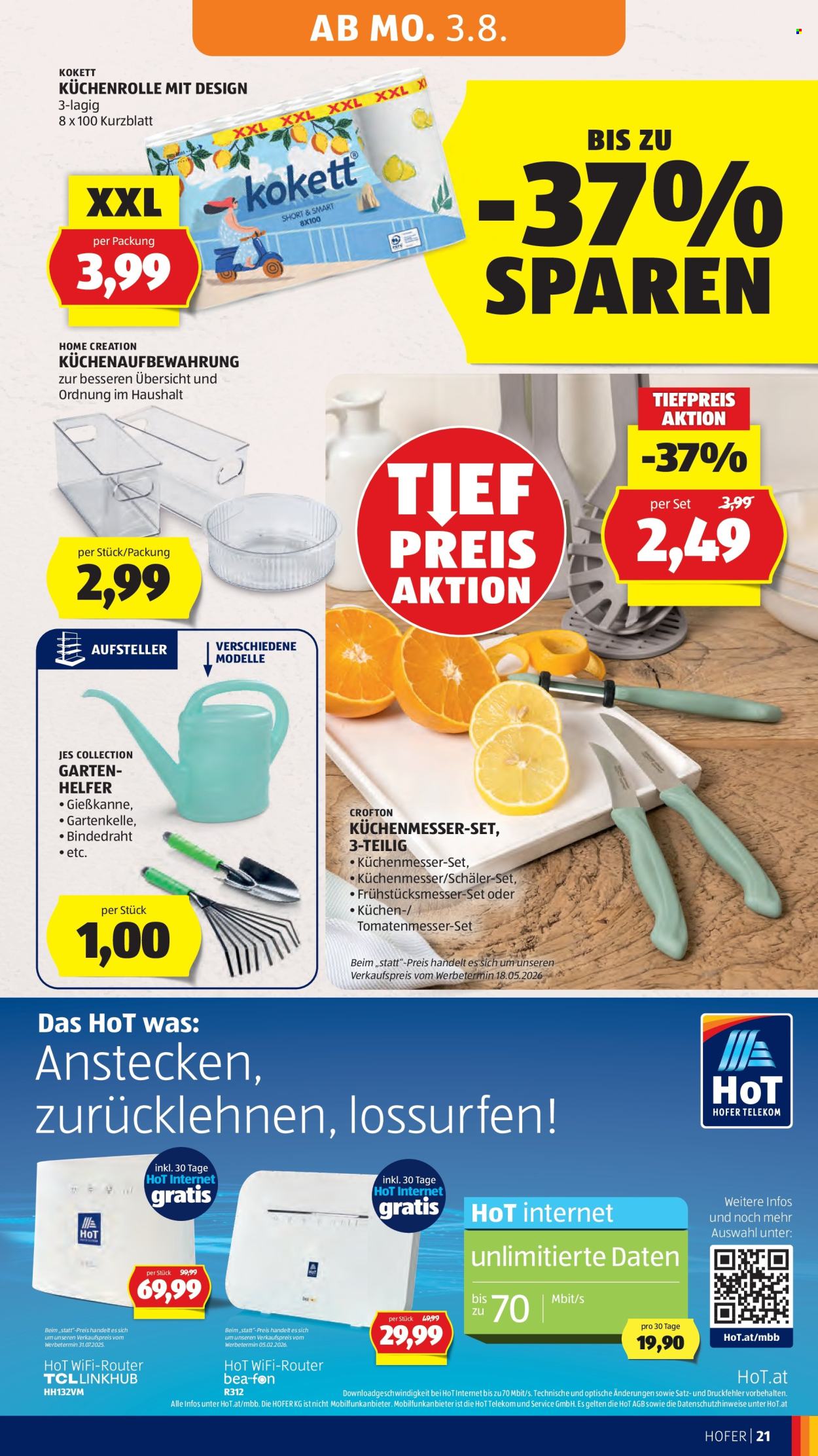 Angebote Hofer - 31.7.2026 - 6.8.2026. Seite 29