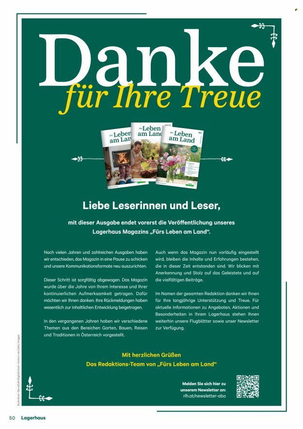 Angebote Lagerhaus. Seite 50