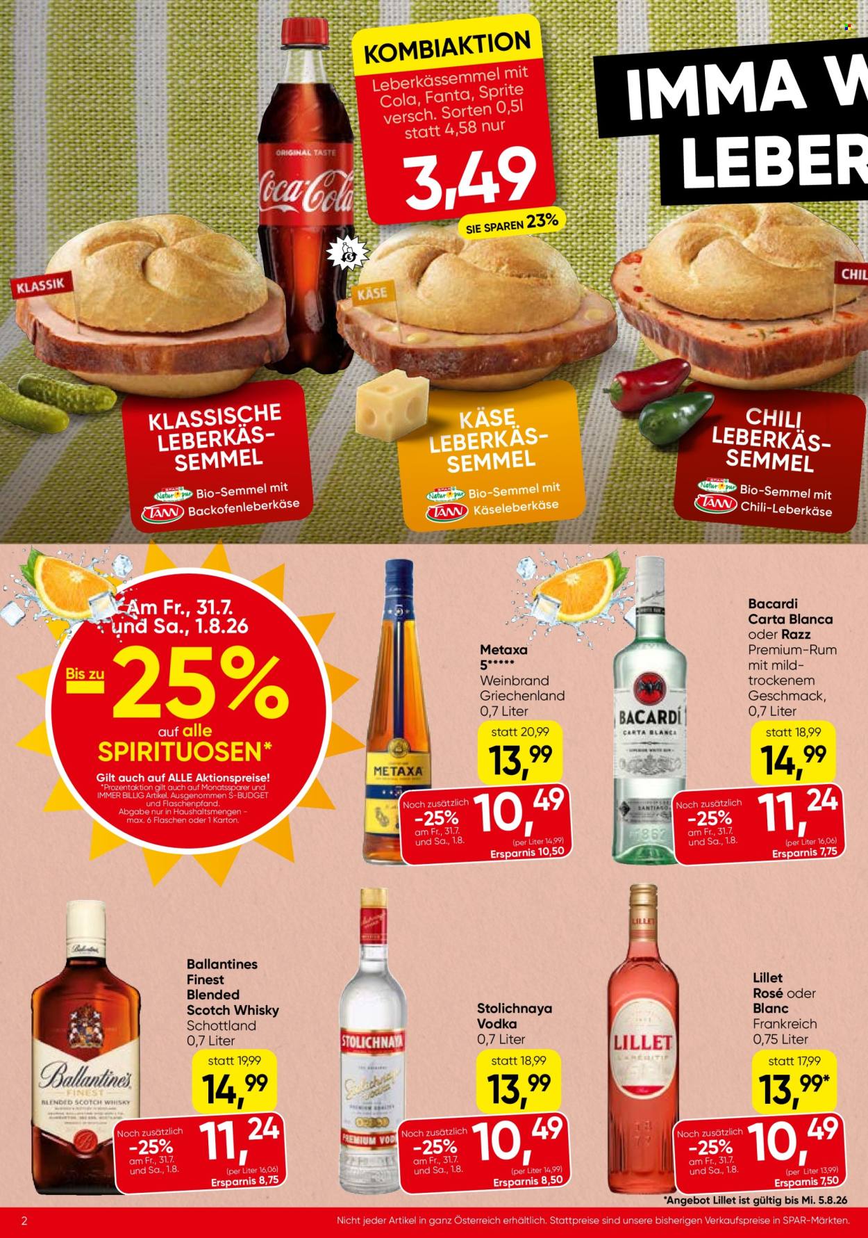 Angebote SPAR - 30.7.2026 - 12.8.2026. Seite 2