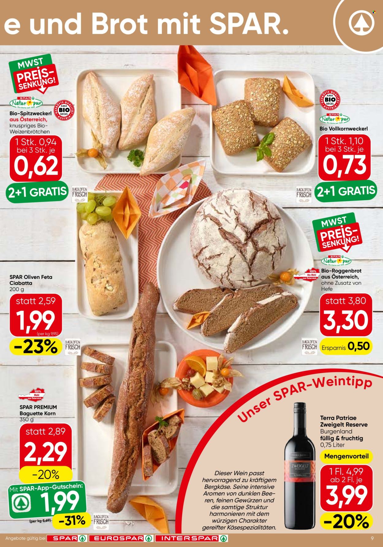 Angebote SPAR - 30.7.2026 - 12.8.2026. Seite 9