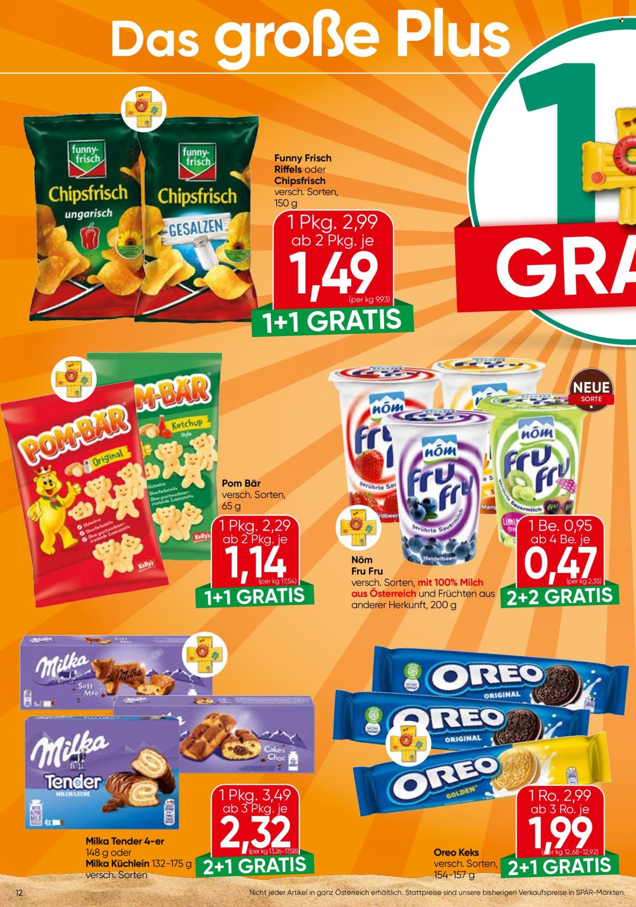Angebote SPAR - 30.7.2026 - 12.8.2026. Seite 12