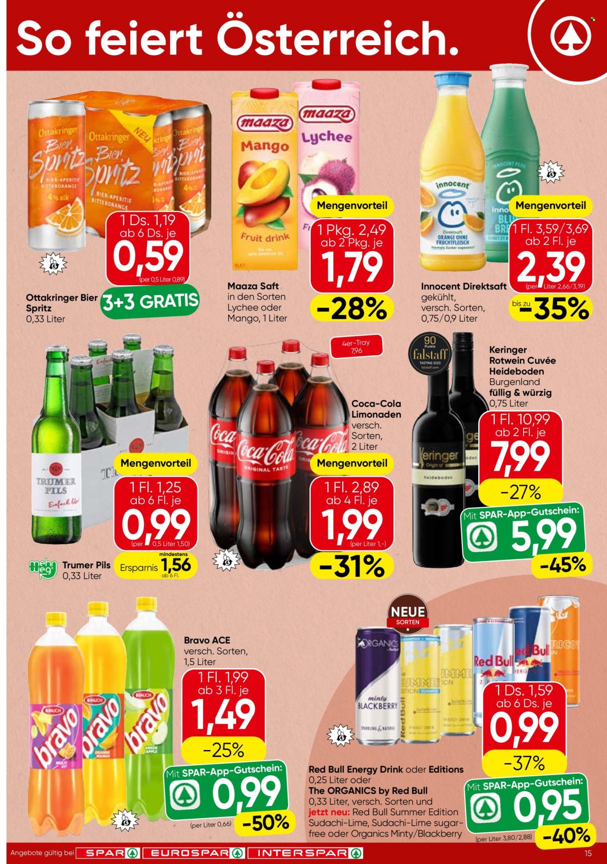 Angebote SPAR - 30.7.2026 - 12.8.2026. Seite 15