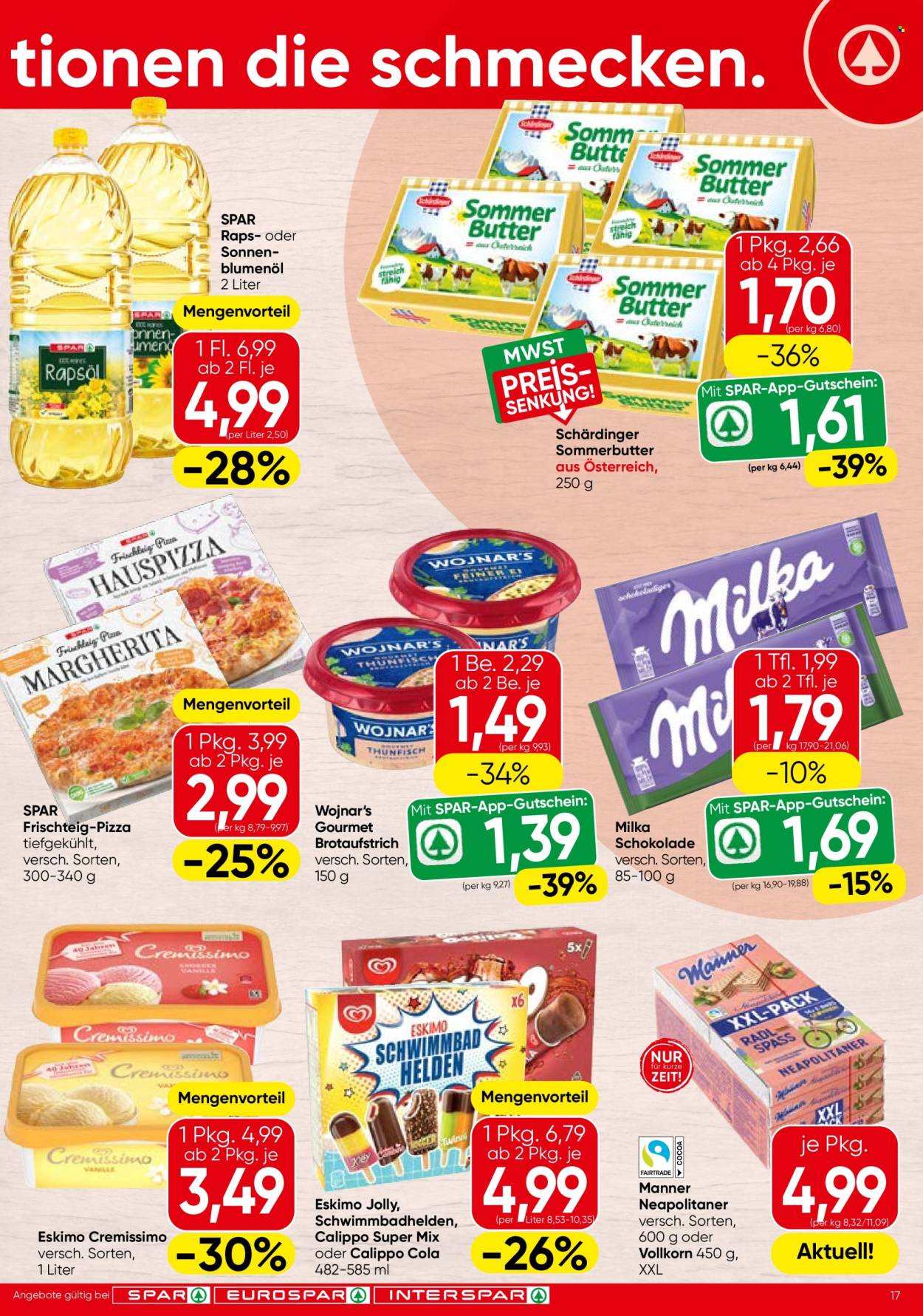Angebote SPAR - 30.7.2026 - 12.8.2026. Seite 17