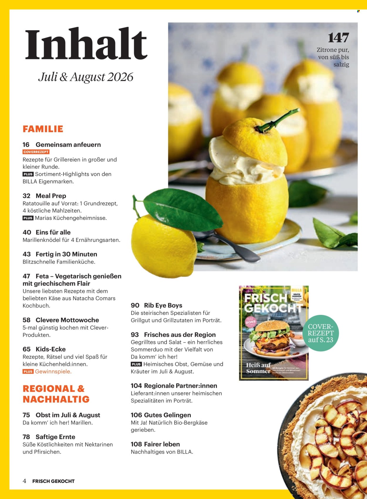 Angebote Billa - 1.7.2026 - 31.8.2026. Seite 2