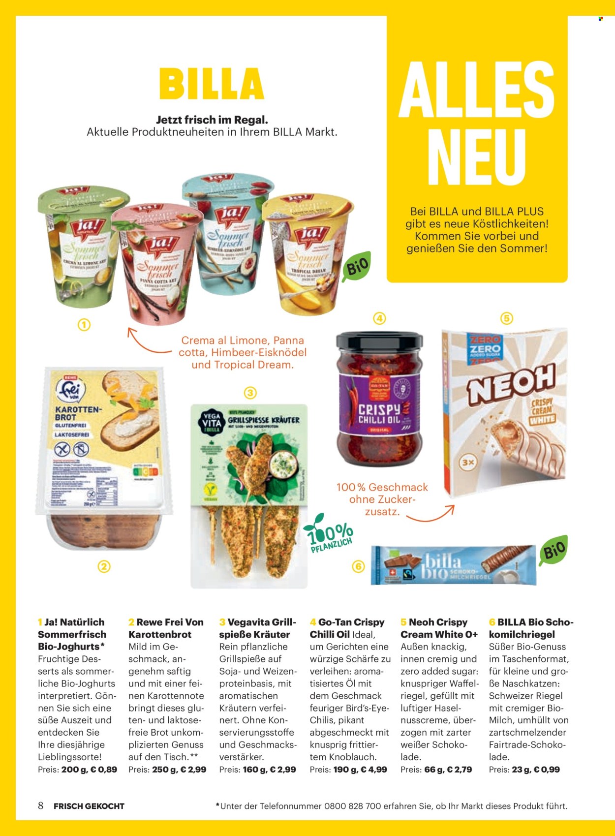 Angebote Billa - 1.7.2026 - 31.8.2026. Seite 6