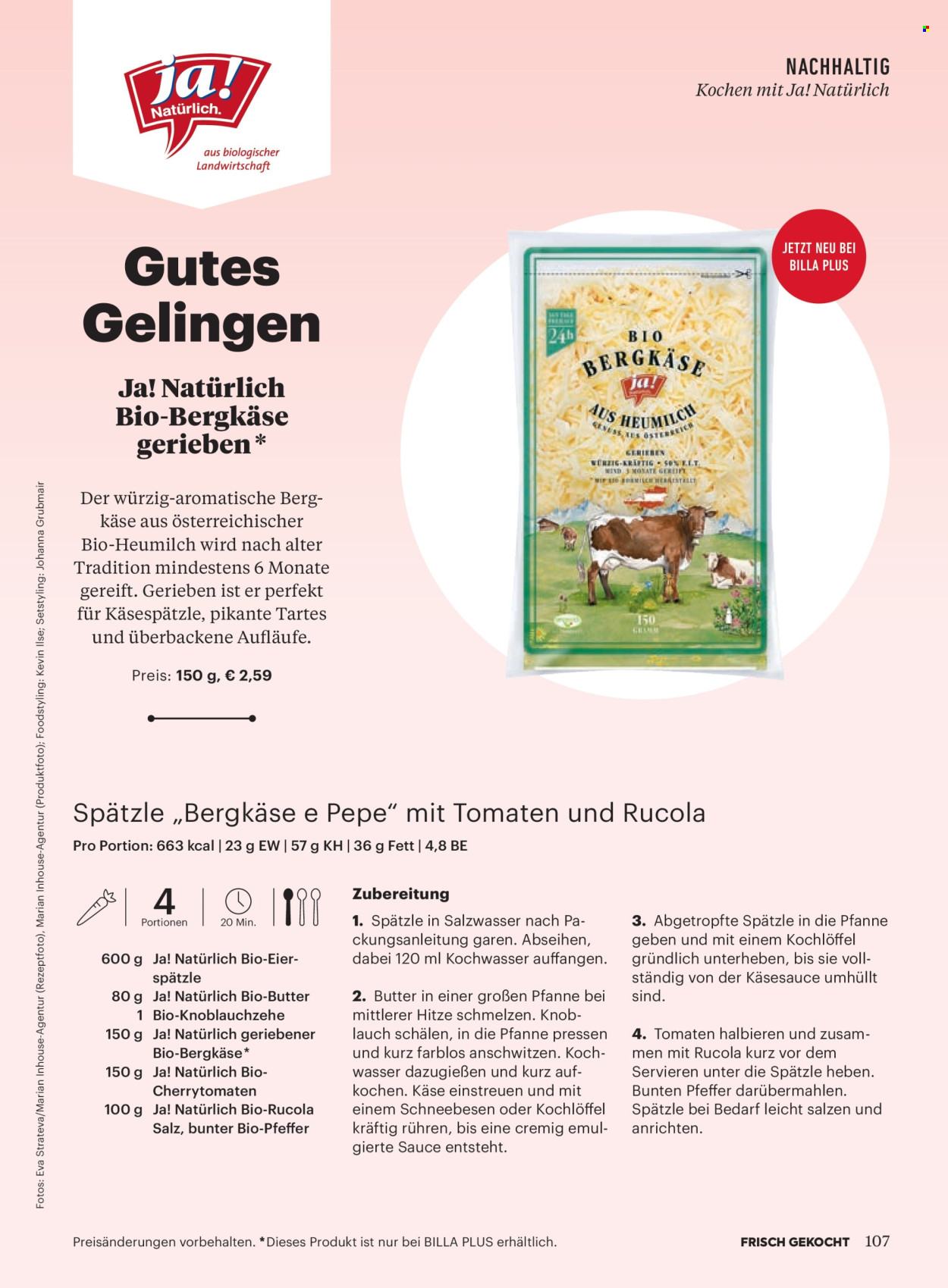 Angebote Billa - 1.7.2026 - 31.8.2026. Seite 105