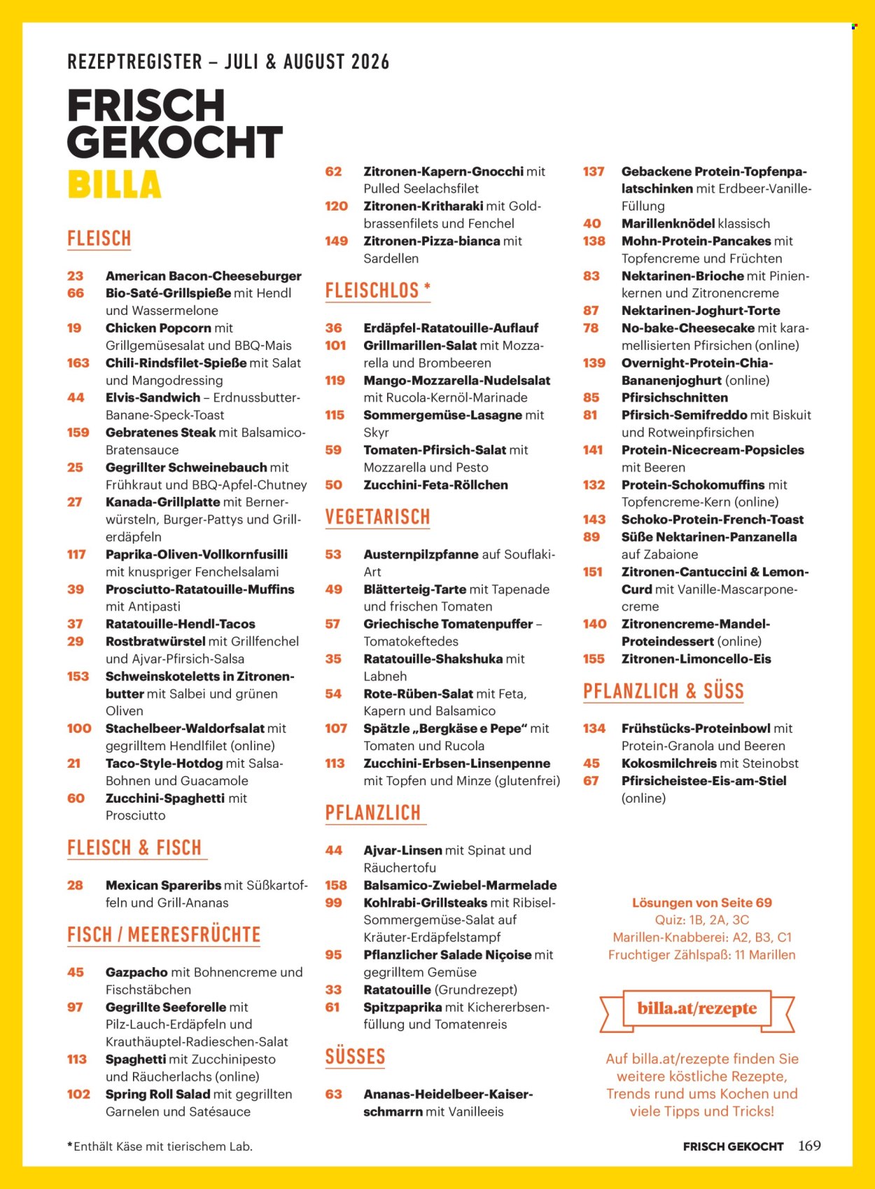 Angebote Billa - 1.7.2026 - 31.8.2026. Seite 165