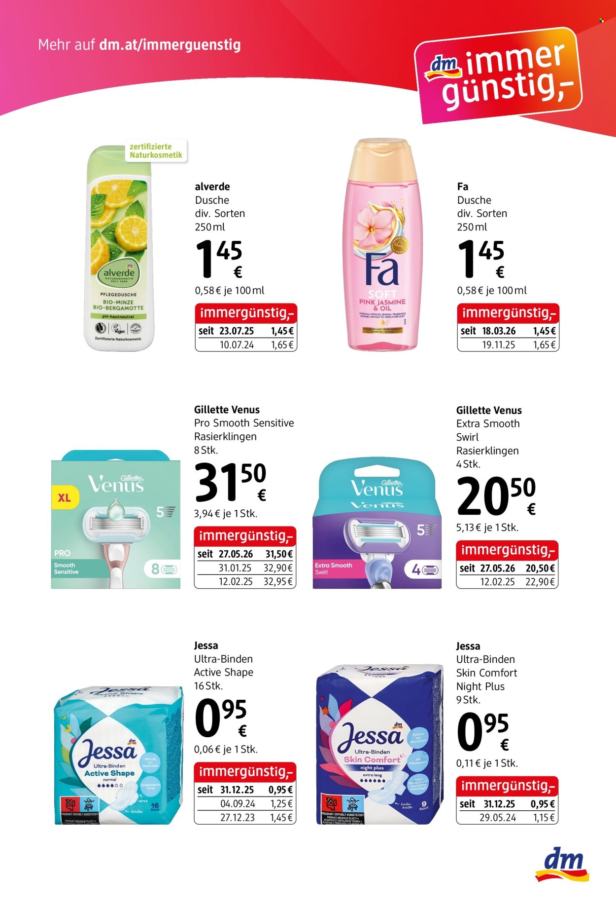 Leták dm drogerie. Strana 4