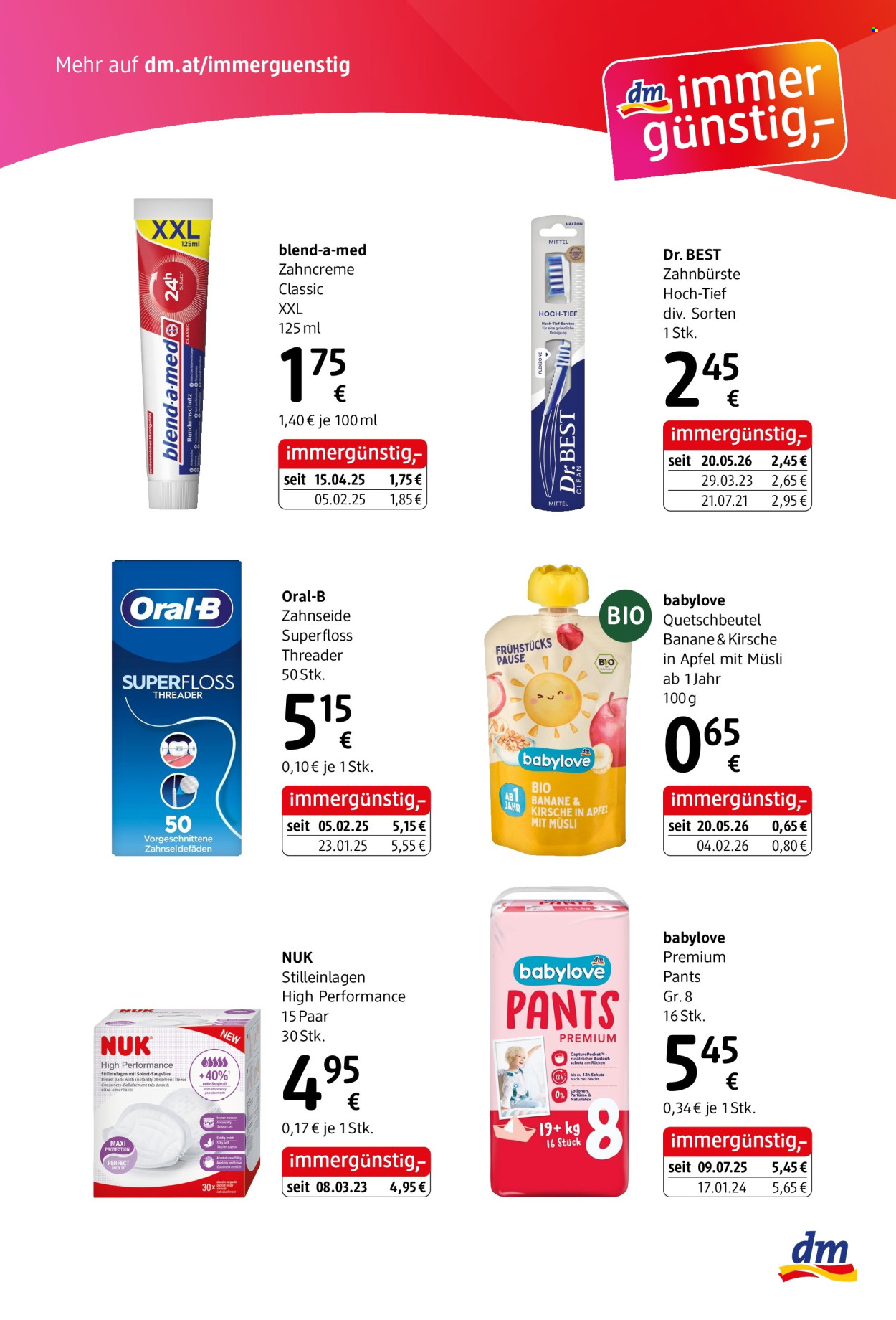 Leták dm drogerie. Strana 7