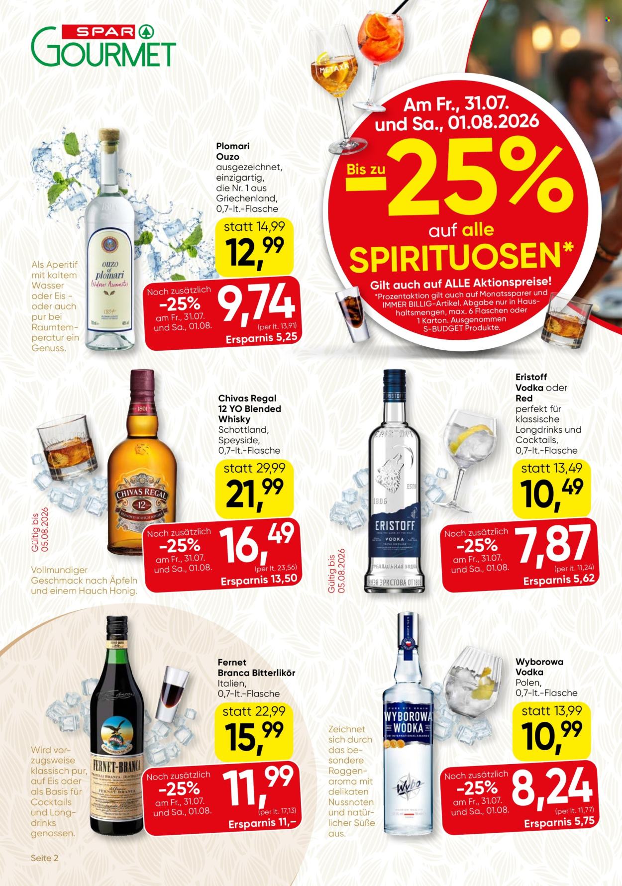 Angebote SPAR - 30.7.2026 - 12.8.2026. Seite 2