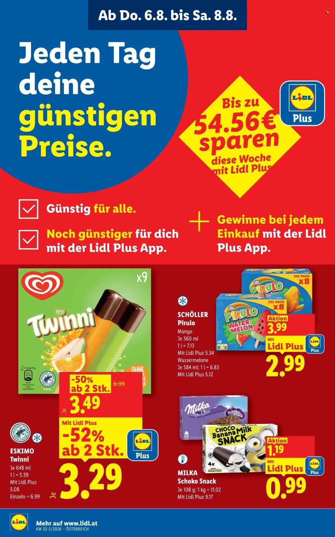 Angebote Lidl - 6.8.2026 - 12.8.2026. Seite 1
