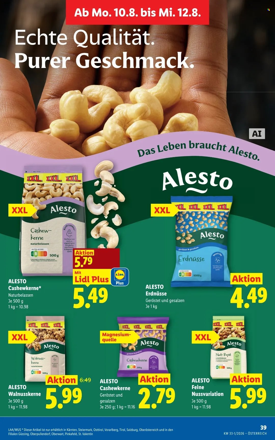 Angebote Lidl - 6.8.2026 - 12.8.2026. Seite 44