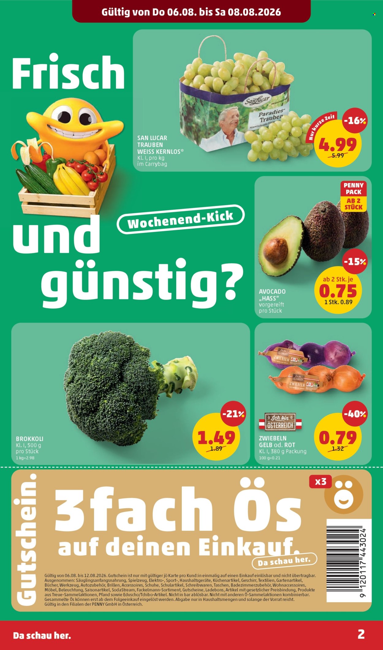 Angebote Penny - 6.8.2026 - 12.8.2026. Seite 2