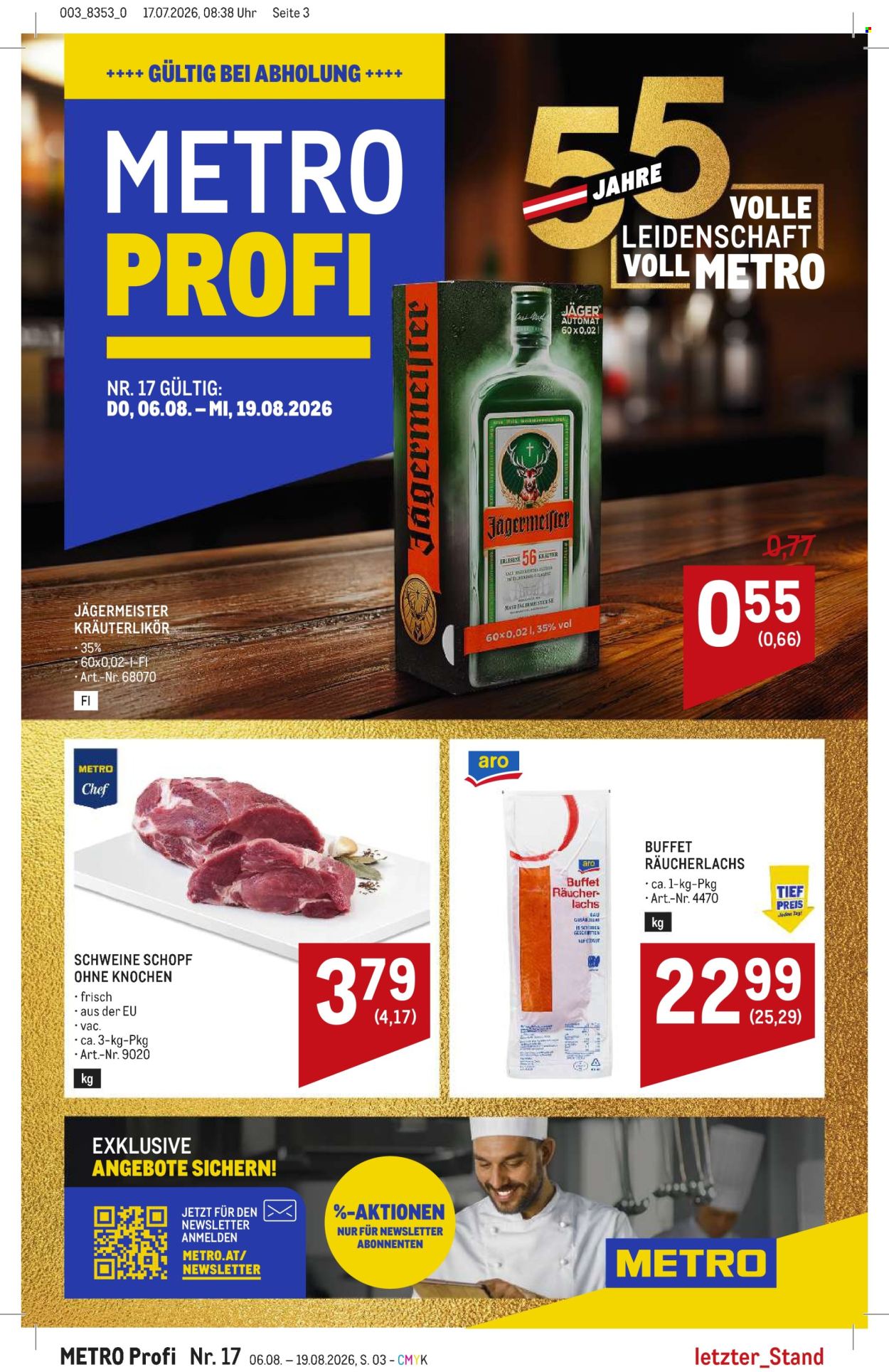 Angebote Metro - 6.8.2026 - 19.8.2026. Seite 3