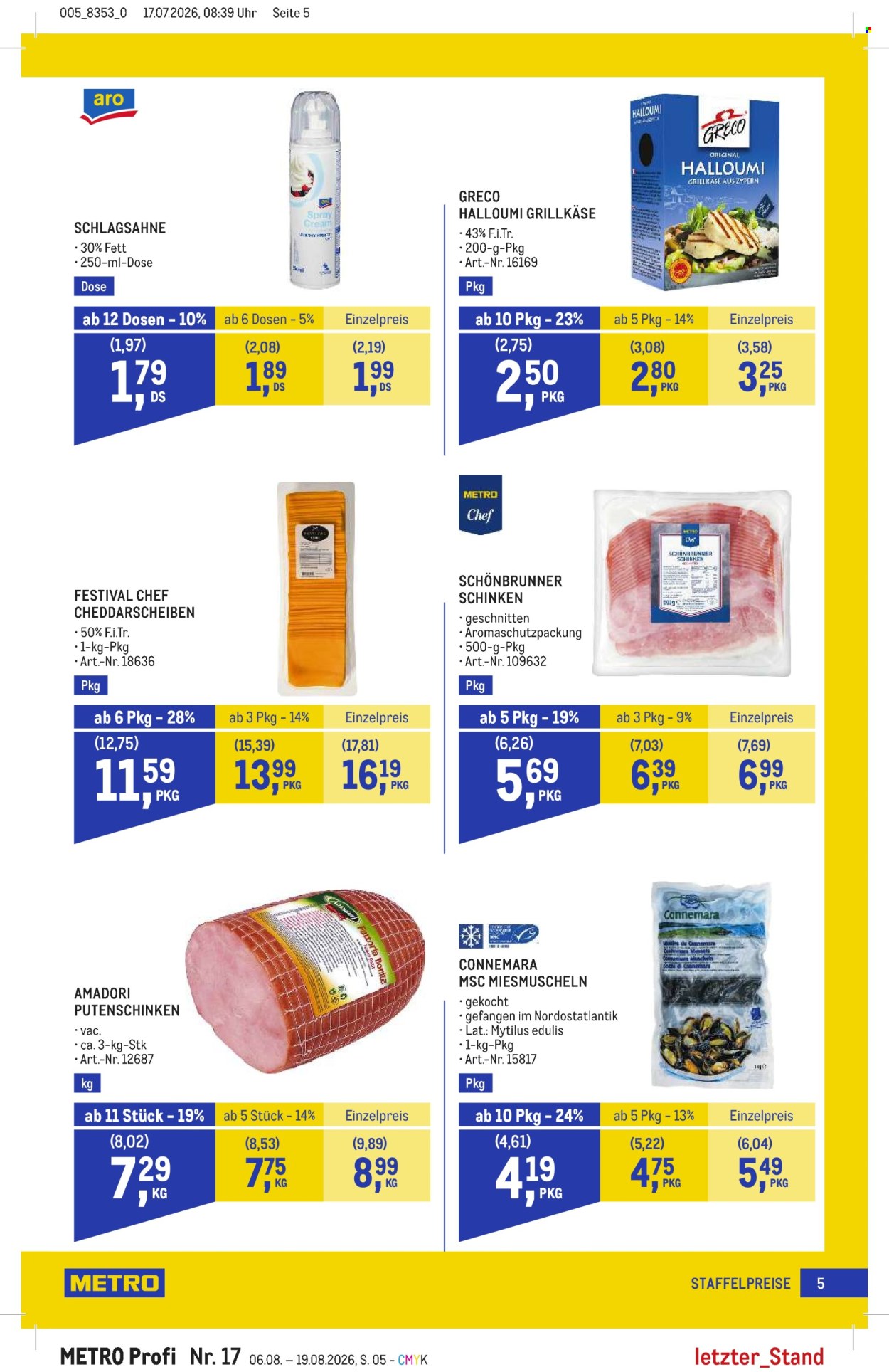 Angebote Metro - 6.8.2026 - 19.8.2026. Seite 5