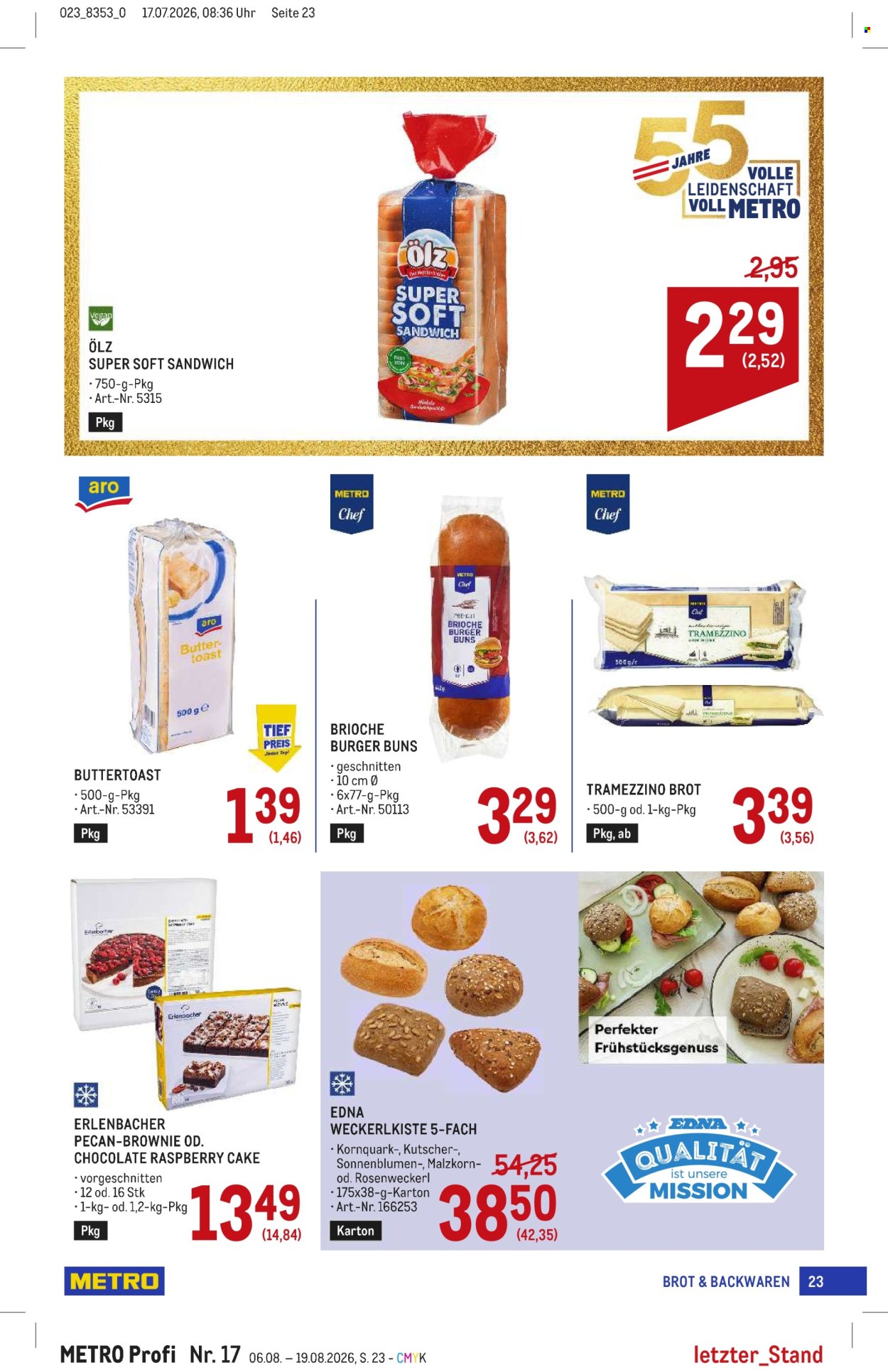 Angebote Metro - 6.8.2026 - 19.8.2026. Seite 23
