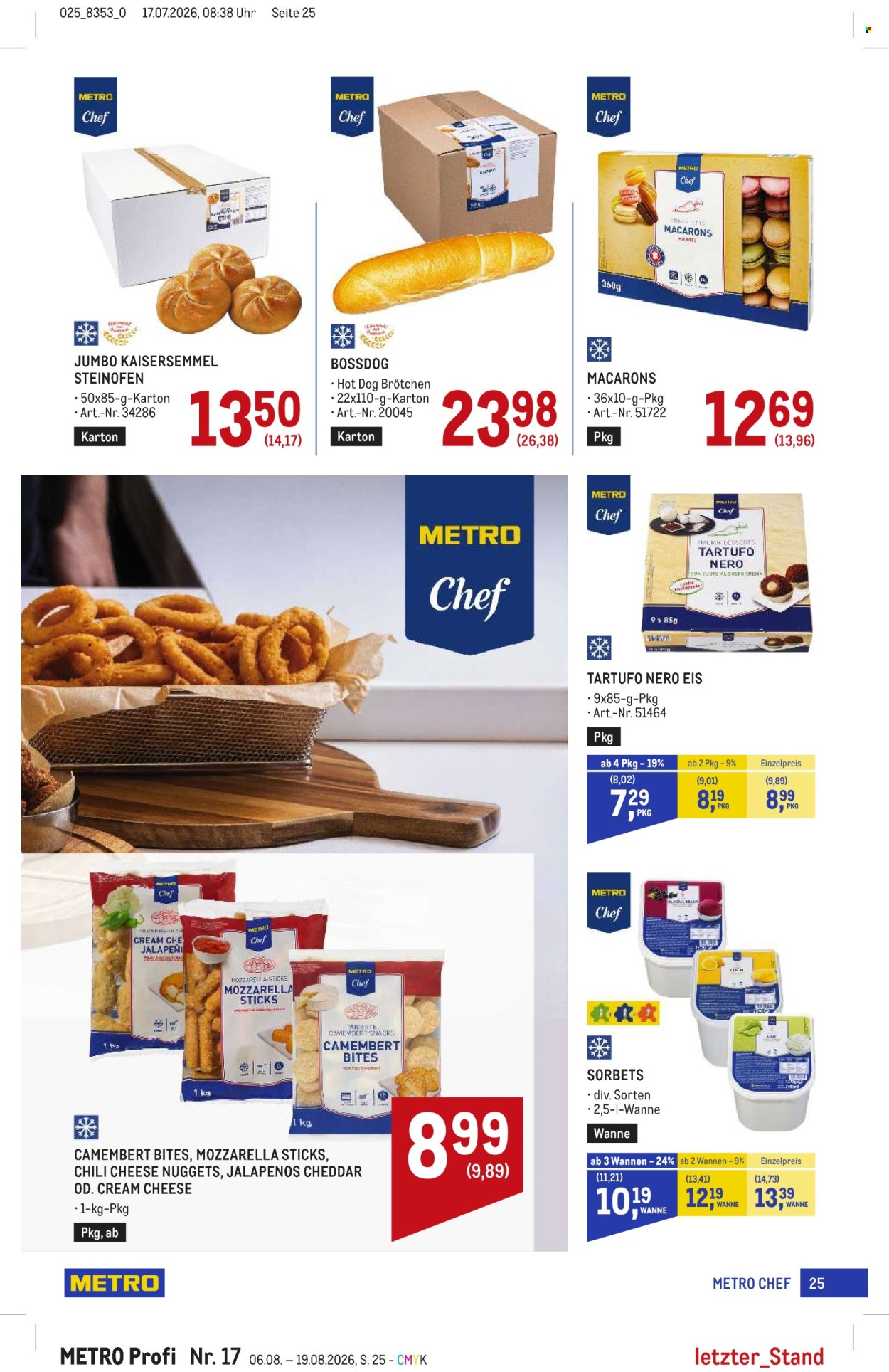 Angebote Metro - 6.8.2026 - 19.8.2026. Seite 25