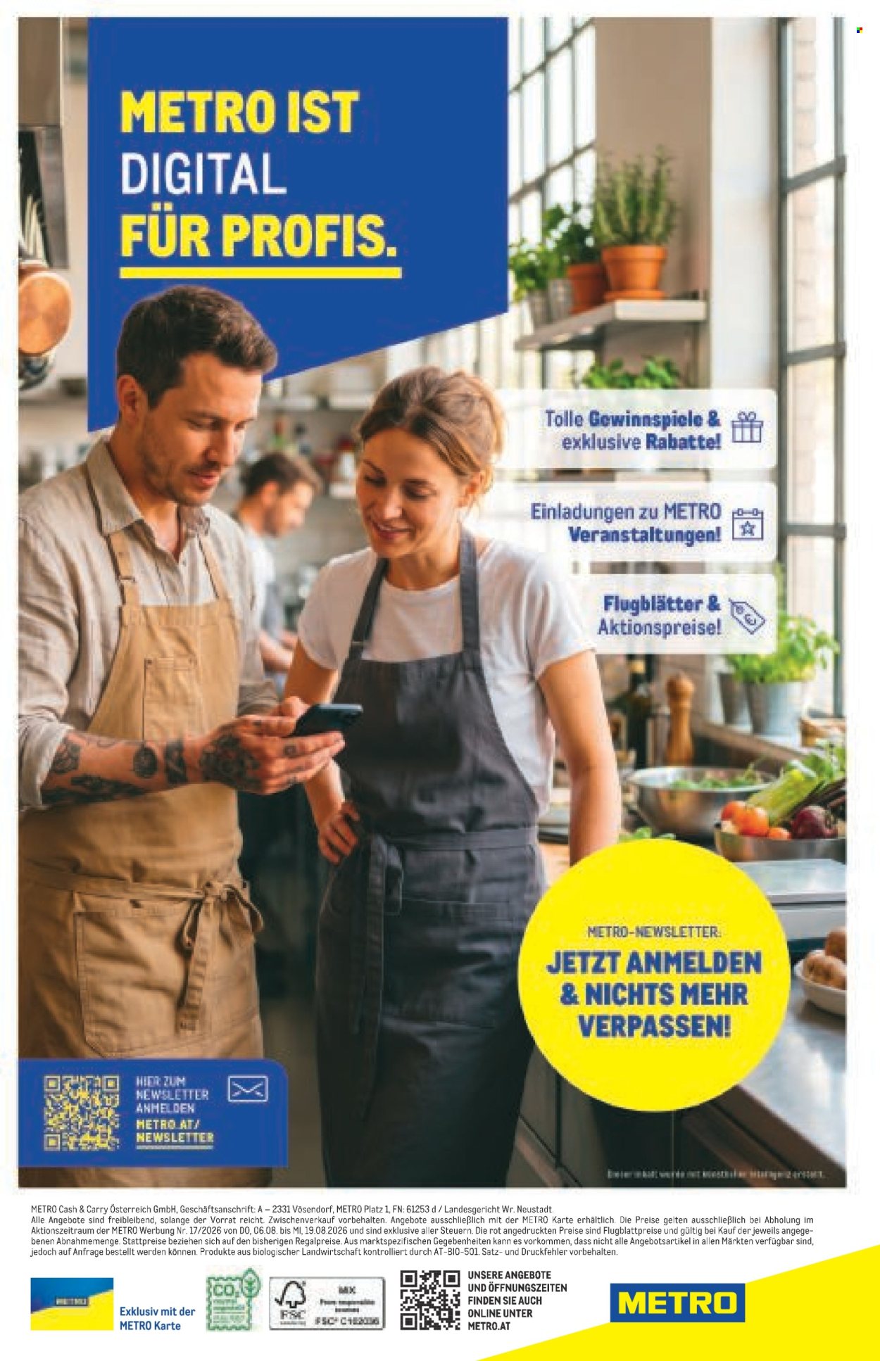 Angebote Metro - 6.8.2026 - 19.8.2026. Seite 20