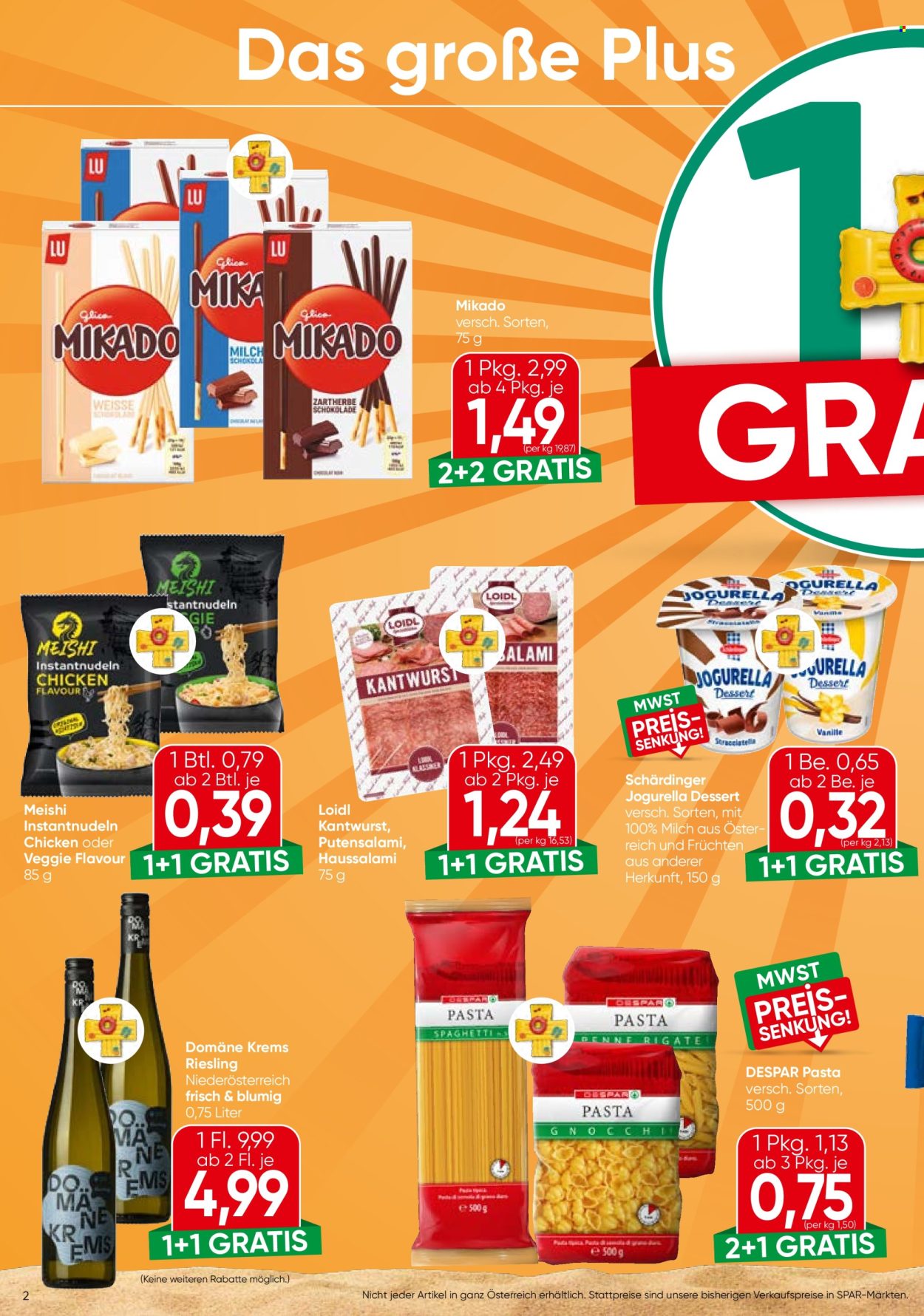 Angebote SPAR - 6.8.2026 - 12.8.2026. Seite 2