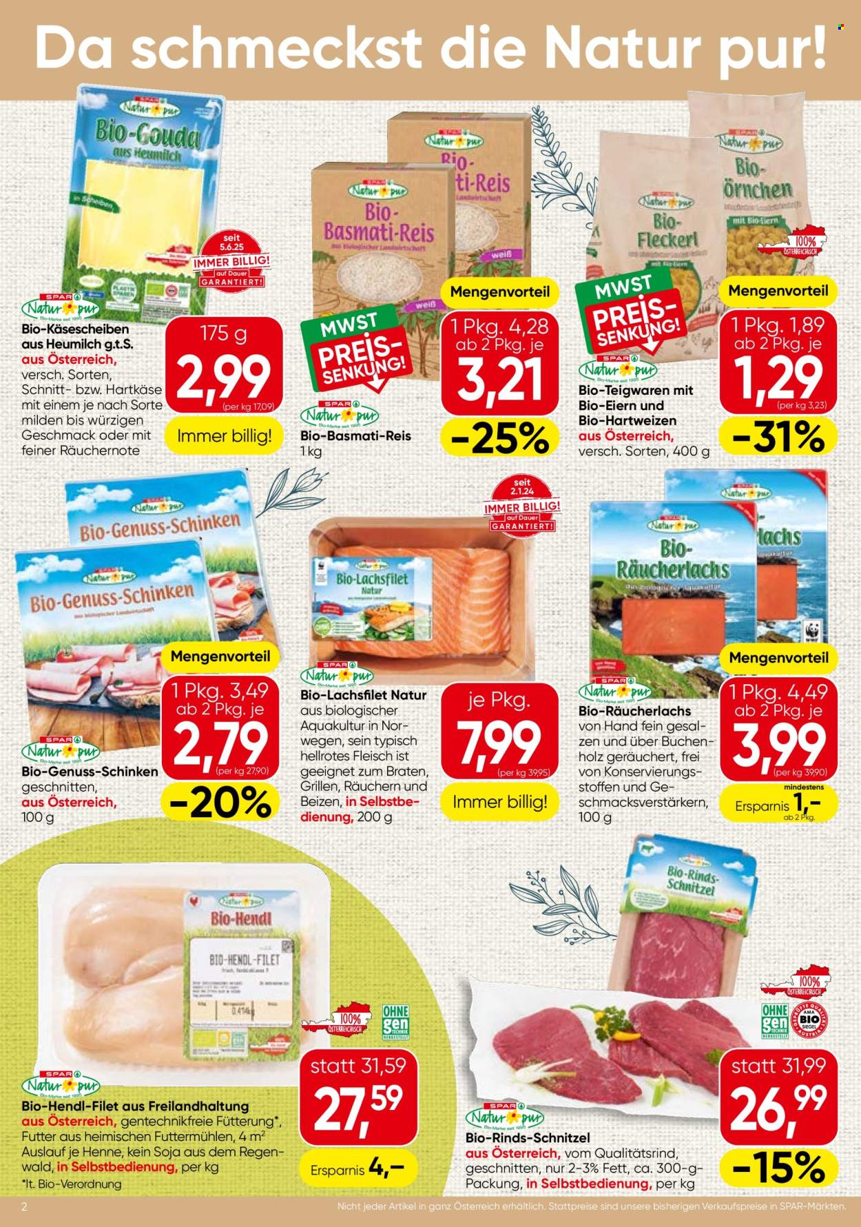 Angebote SPAR - 6.8.2026 - 2.9.2026. Seite 2