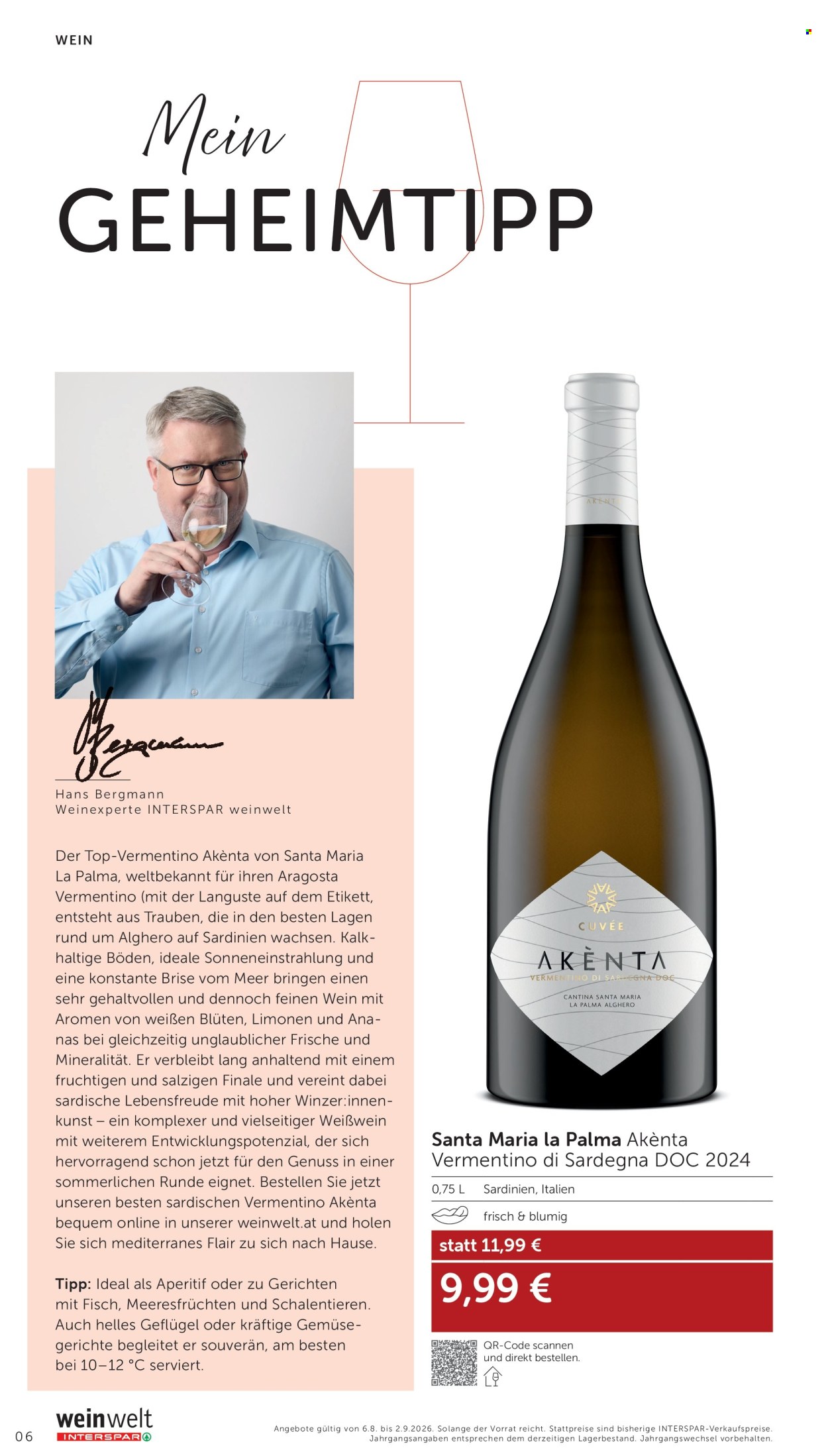Angebote INTERSPAR - 6.8.2026 - 2.9.2026. Seite 6