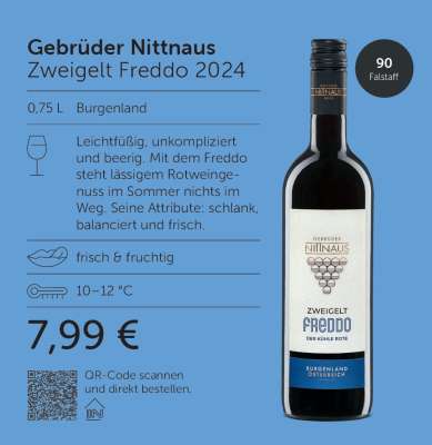 Gebrüder Nittnaus Zweigelt Freddo 2024