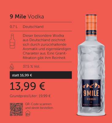 9 Mile Vodka