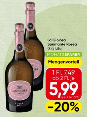 La Gioiosa Spumante Rosea